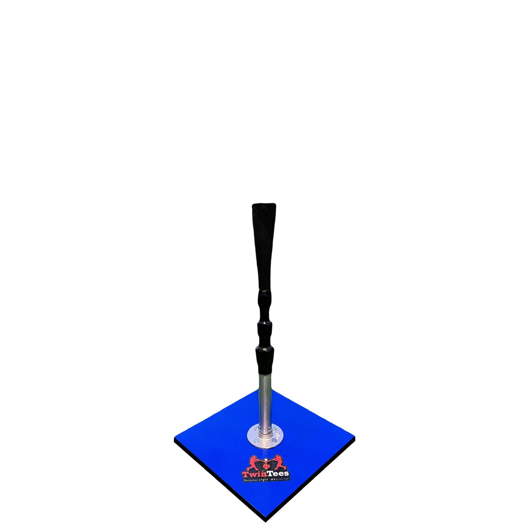 TwinTee 2.0 Heavy Duty Blue/Short Baseball & Softball Batting Tee