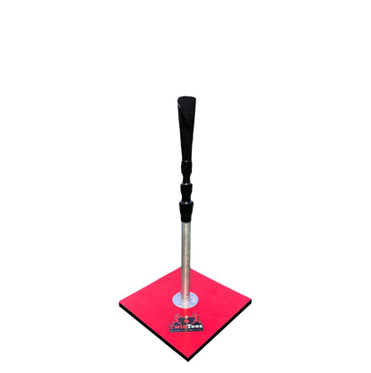 TwinTee 2.0 Heavy Duty Red/Youth Baseball & Softball Batting Tee