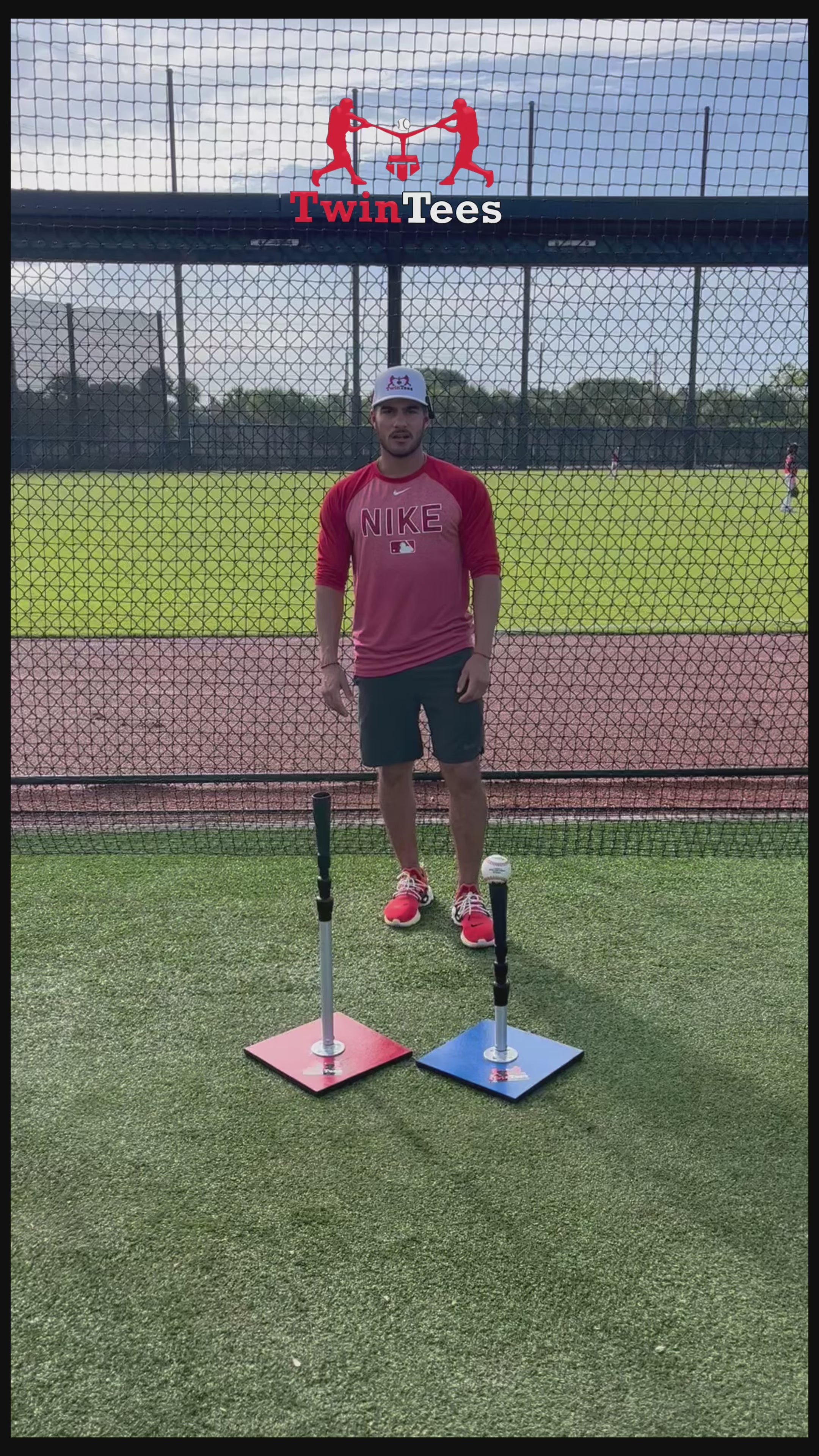 TwinTee offers 2.0 Baseball/ Softabll hitting tee