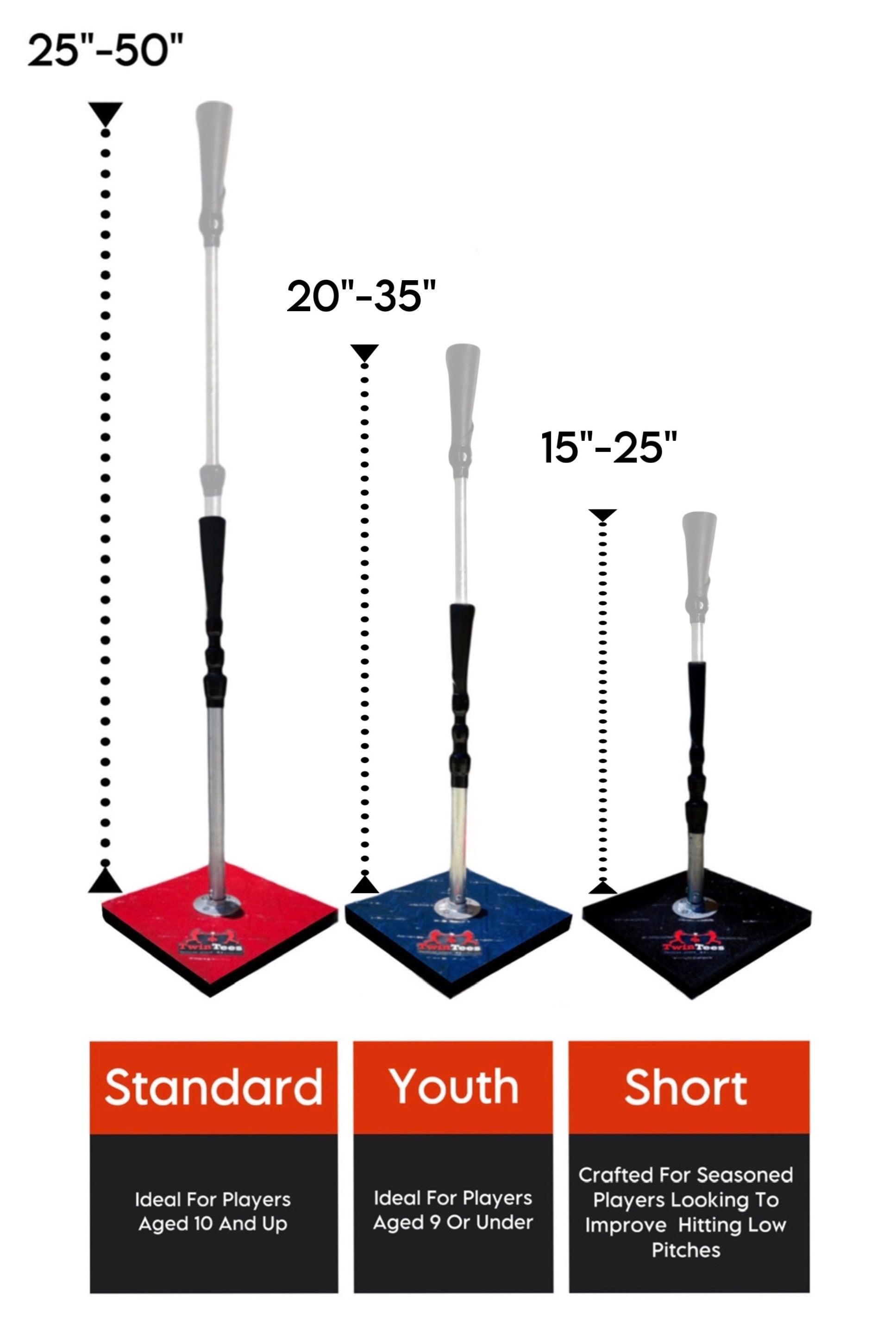 TwinTee™ 2.0 Heavy Duty Batting Tee - Twin Tee