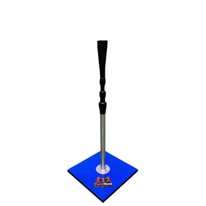 TwinTee 2.0 Heavy Duty Blue/Standard Baseball & Softball Batting Tee