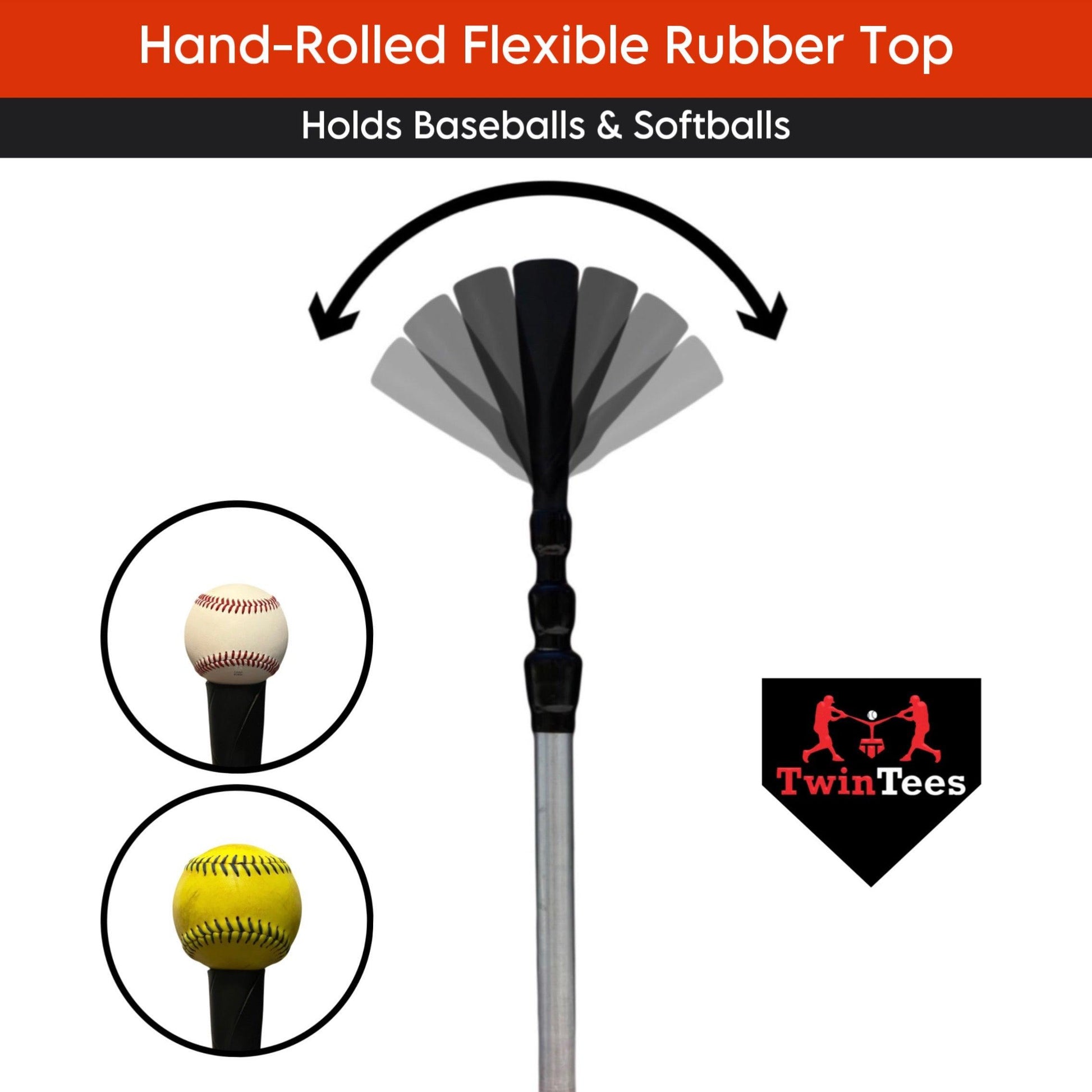 TwinTee™ Adjustable Batting Stems - Twin Tee